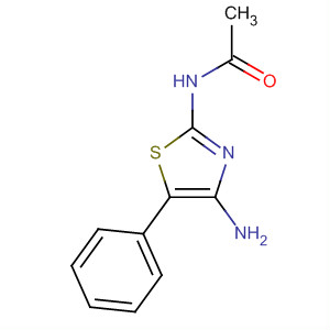 N-(4-amino-5-phenyl-thiazol-2-yl)-acetamide Structure,54867-46-8Structure