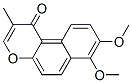 7,8-Dimethoxy-2-methyl-1h-naphtho[2,1-b]pyran-1-one Structure,54889-69-9Structure