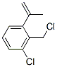 Chloro(chloromethyl)(1-methylethenyl)benzene Structure,54889-90-6Structure