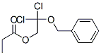 2,2-Dichloro-2-(phenylmethoxy)ethanol propanoate Structure,54890-05-0Structure