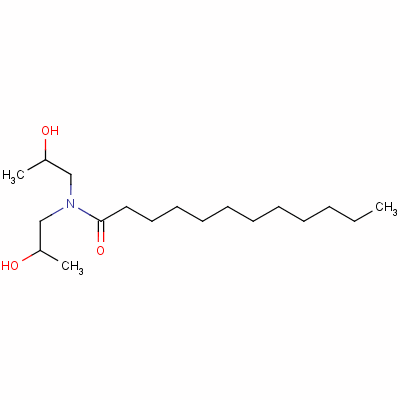 N,n-bis(2-hydroxypropyl)dodecanamide Structure,54914-38-4Structure