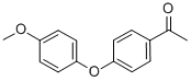 1-[4-(4-Methoxyphenoxy)phenyl]-1-ethanone Structure,54916-28-8Structure