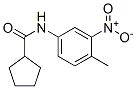 Cyclopentanecarboxamide,n-(4-methyl-3-nitrophenyl)-(9ci) Structure,549484-94-8Structure