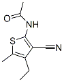 (9ci)-n-(3-氰基-4-乙基-5-甲基-2-噻吩)-乙酰胺结构式_549491-66-9结构式