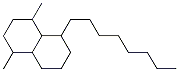 Decahydro-1,4-dimethyl -5-octylnaphthalene Structure,54964-83-9Structure