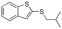 2-(Isobutylthio)benzo[b]thiophene Structure,54965-47-8Structure