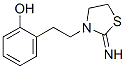 2-[2-(2-亚氨基-3-噻唑啉yl)乙基]苯酚结构式_54965-63-8结构式