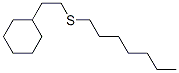 [2-(Heptylthio)ethyl ]cyclohexane Structure,54986-32-2Structure