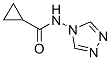 Cyclopropanecarboxamide,n-4h-1,2,4-triazol-4-yl-(9ci) Structure,550299-57-5Structure