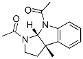 (3As)-1,8-二乙酰基-1,2,3,3a,8,8aα-六氢-3aα-甲基吡咯并[2,3-b]吲哚结构式_55030-11-0结构式