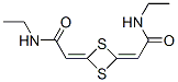 2,2’-(1,3-Dithietane-2,4-diylidene)bis(n-ethylacetamide) Structure,55030-39-2Structure