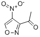 Ethanone,1-(4-nitro-3-isoxazolyl)-Structure,550301-44-5Structure Ethanone,1-(4-nitro-3-isoxazolyl)- Structure,550301-44-5Structure