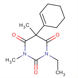 5-(1-Cyclohexen-1-yl)-1-ethyl-3,5-dimethyl-2,4,6(1h,3h,5h)-pyrimidinetrione Structure,55044-42-3Structure