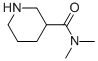 N,N-二甲基-3-哌啶羧酰胺结构式_5505-20-4结构式