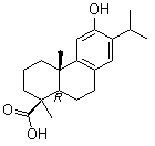 [1S,(+)]-1,2,3,4,4a,9,10,10aα-octahydro-6-hydroxy-1,4aβ-dimethyl-7-(1-methylethyl)-1β-phenanthrenecarboxylic acid Structure,55051-96-2Structure