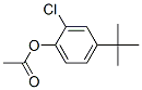 Chloro-4-(1,1-dimethylethyl)phenol acetate Structure,55059-18-2Structure