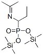 [1-(Isopropylideneamino)propyl ]phosphonic acid bis(trimethylsilyl) ester Structure,55108-65-1Structure