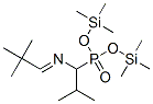 [1-[(2,2-Dimethylpropylidene)amino]-2-methylpropyl ]phosphonic acid bis(trimethylsilyl) ester Structure,55108-77-5Structure