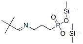 [3-[(2,2-Dimethylpropylidene)amino]propyl ]phosphonic acid bis(trimethylsilyl) ester Structure,55108-79-7Structure