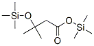 3-[(Trimethylsilyl)oxy]isovaleric acid trimethylsilyl ester Structure,55124-90-8Structure