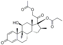 Betamethasone 21-acetate 17-propionate Structure,5514-81-8Structure