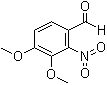 3,4-Dimethoxy-2-nitrobenzaldehyde Structure,55149-84-3Structure