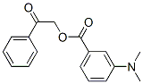 3-(Dimethylamino)benzoic acid phenacyl ester Structure,55153-17-8Structure