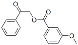 3-Methoxybenzoic acid phenacyl ester Structure,55153-18-9Structure