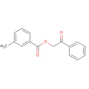 3-Methylbenzoic acid phenacyl ester Structure,55153-20-3Structure