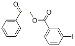 3-Iodobenzoic acid phenacyl ester Structure,55153-30-5Structure