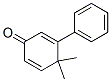 4,4-Dimethyl-3-phenyl-2,5-cyclohexadien-1-one Structure,55162-56-6Structure