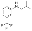 异丁基-(3-三氟甲基-苯基)-胺结构式_55171-30-7结构式