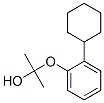 2-(2-Cyclohexylphenoxy)-2-propanol Structure,55177-64-5Structure