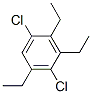 1,4-Dichloro-2,3,5-triethylbenzene Structure,55191-17-8Structure