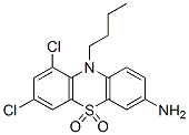 10-Butyl-7,9-dichloro-10h-phenothiazin-3-amine5,5-dioxide Structure,55191-34-9Structure