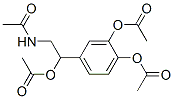 N-[2-acetyloxy-2-[3,4-bis(acetyloxy)phenyl ]ethyl ]acetamide Structure,55191-56-5Structure