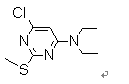 6-Chloro-n,n-diethyl-2-(methylthio)pyrimidin-4-amine Structure,55199-59-2Structure