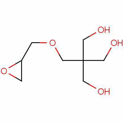 2-[(2,3-Epoxypropoxy)methyl ]-2-(hydroxymethyl)propane-1,3-diol Structure,55206-69-4Structure