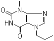 3-甲基-7-丙基黄嘌呤结构式_55242-64-3结构式