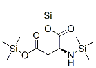 N-trimethylsilyl-l-aspartic acid bis(trimethylsilyl) ester Structure,55268-53-6Structure