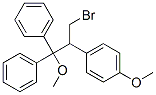 1-[2-溴-1-(甲氧基二苯基甲基)乙基]-4-甲氧基苯结构式_55268-68-3结构式