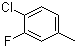 3-氟-4-氯甲苯结构式_5527-94-6结构式