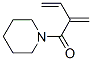 (9ci)-1-(2-亚甲基-1-氧代-3-丁烯)-哌啶结构式_552866-15-6结构式