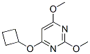 (9CI)-4-(环丁基氧基)-2,6-二甲氧基嘧啶结构式_552880-83-8结构式