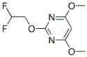 Pyrimidine, 2-(2,2-difluoroethoxy)-4,6-dimethoxy- (9ci) Structure,552882-12-9Structure