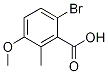 6-Bromo-3-methoxy-2-methylbenzoic acid Structure,55289-17-3Structure