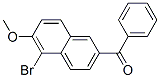 (5-Bromo-6-methoxy-2-naphthalenyl)phenylmethanone Structure,55299-27-9Structure