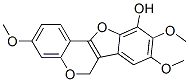 3,8,9-Trimethoxy-6h-benzofuro[3,2-c][1]benzopyran-10-ol Structure,55306-15-5Structure