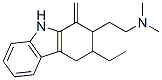 N,n-dimethyl-3-ethyl-1-methylene-2,3,4,9-tetrahydro-1h-carbazole-2-ethanamine Structure,55320-35-9Structure