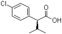 S-2-(4-chlorophenyl)-3-methylbutyric acid Structure,55332-38-2Structure